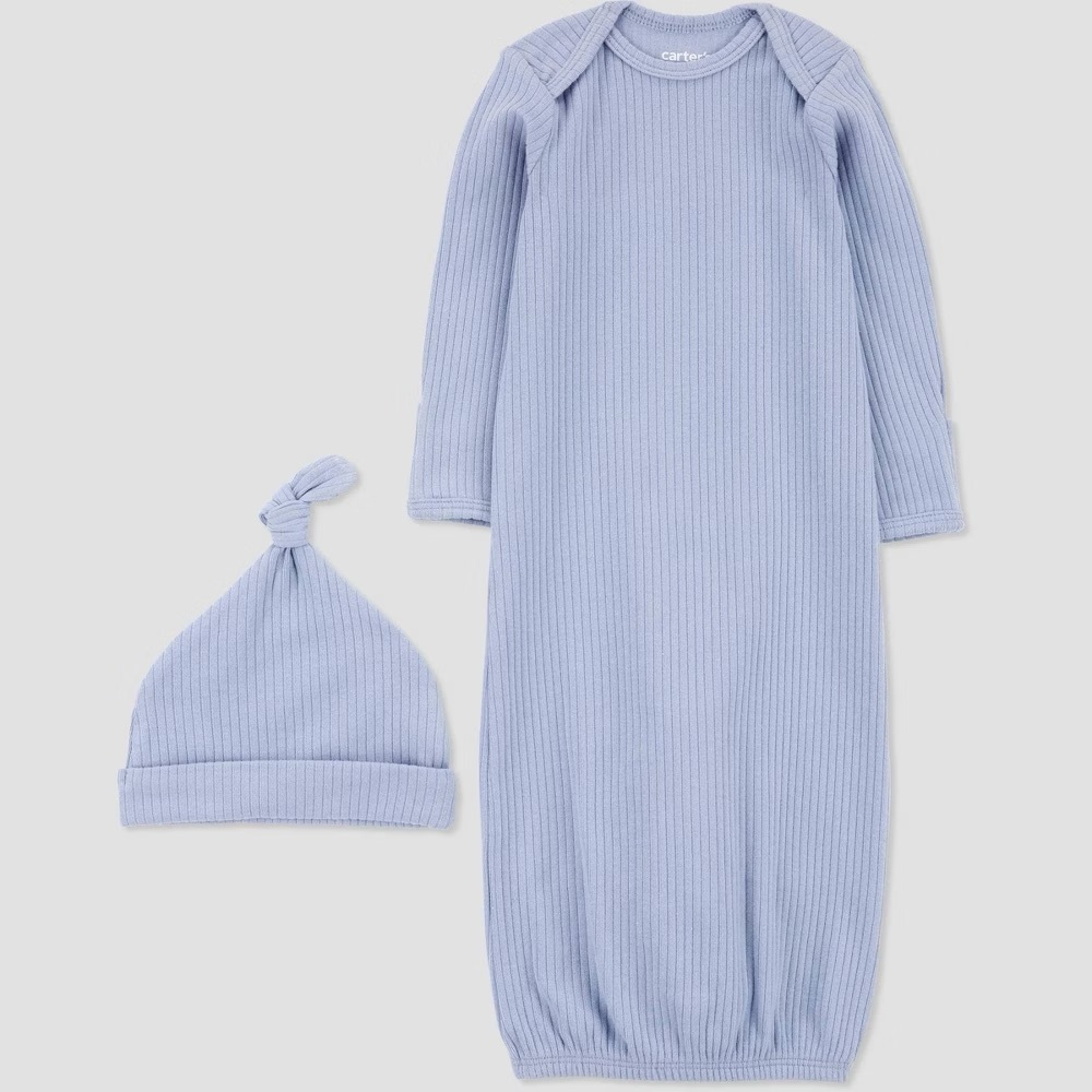 Baby Bundle 2 for $15 - Carter's Blue Sleep Sacks Pajamas